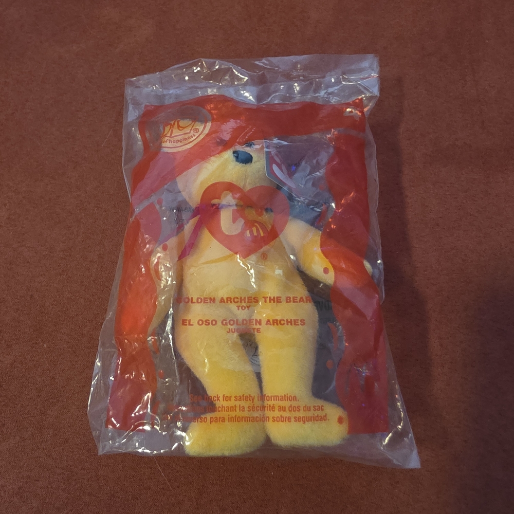 ty BEANIE BABIES- Golden Arches The Bear